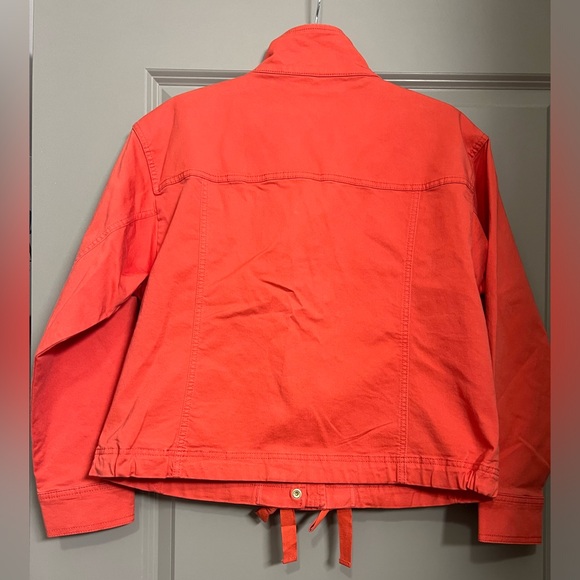 Talbots Cotton Twill Field Utility Jacket | Size Small Petite - Picture 4 of 10